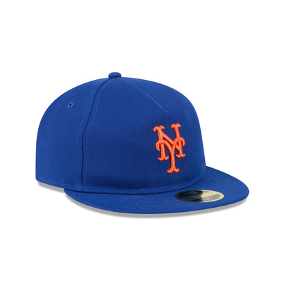 New York Mets Easy Retro Crown 59FIFTY A-Frame Fitted Hat