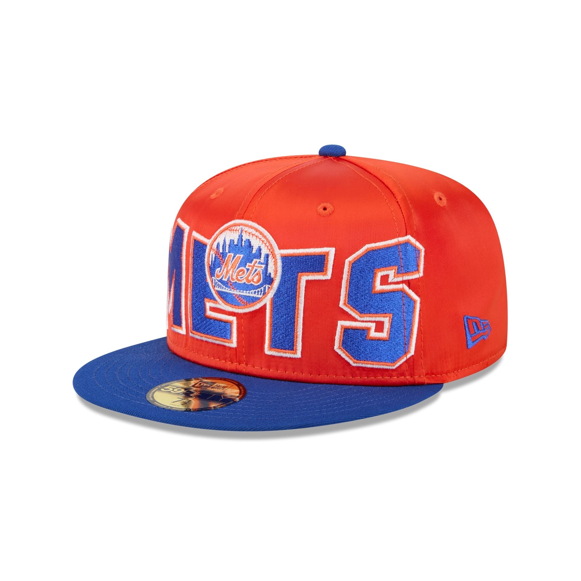 New York Mets Bold Satin 59FIFTY Fitted Hat