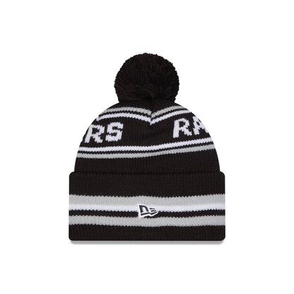 Las Vegas Raiders Classic Pom Knit Hat