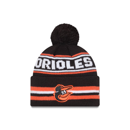 Baltimore Orioles Classic Pom Knit Hat