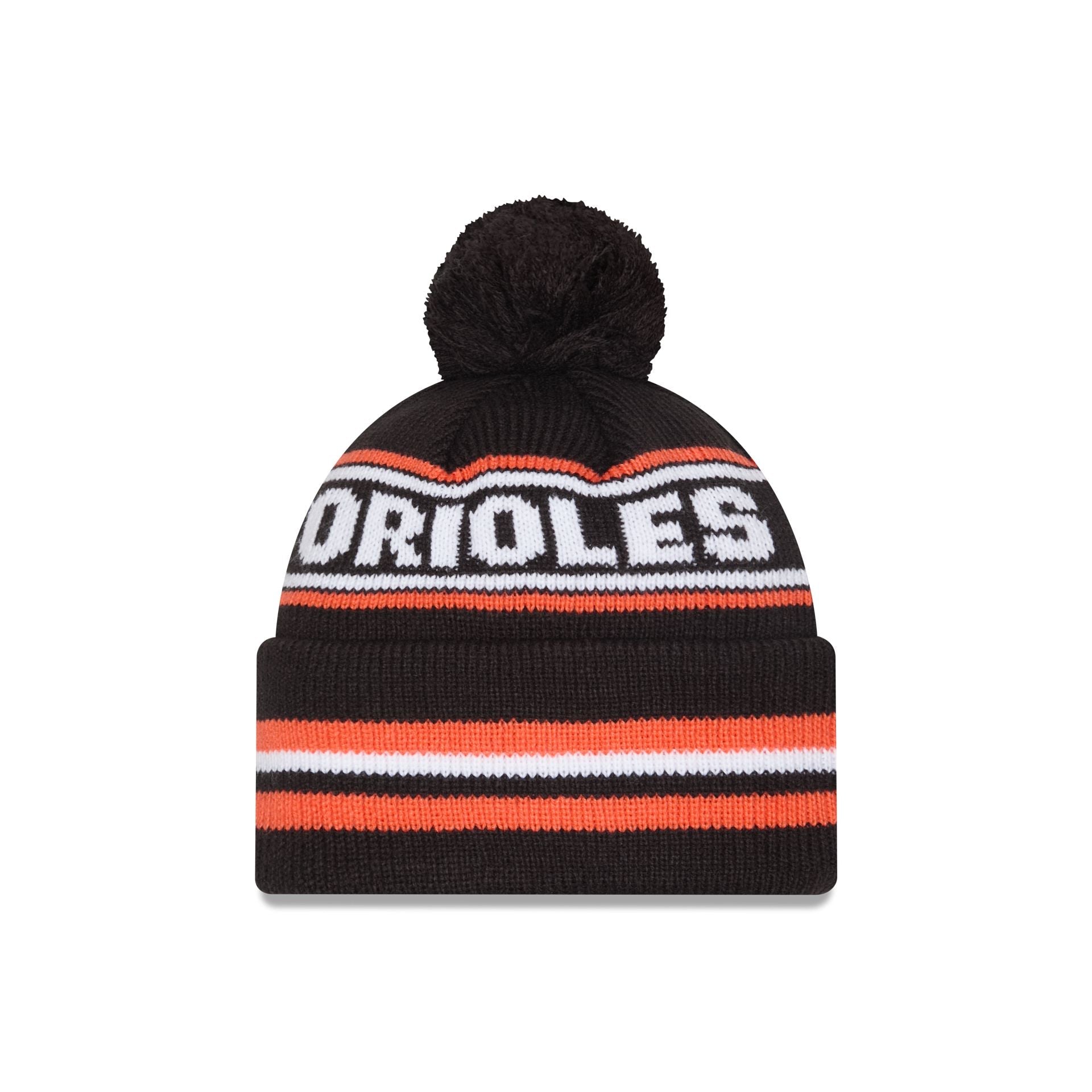 Baltimore Orioles Classic Pom Knit Hat
