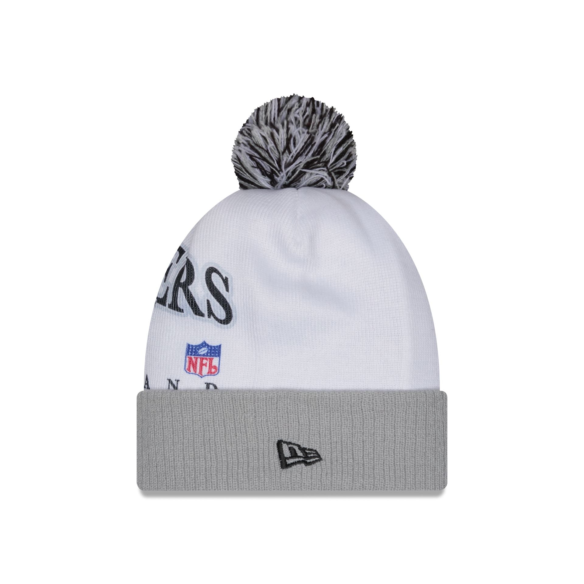 Las Vegas Raiders Spirit Pom Knit Hat