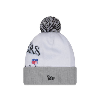 Las Vegas Raiders Spirit Pom Knit Hat