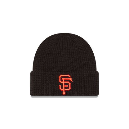 San Francisco Giants Waffle Stitch Knit Beanie Hat