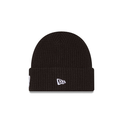 Las Vegas Raiders Waffle Stitch Knit Beanie Hat