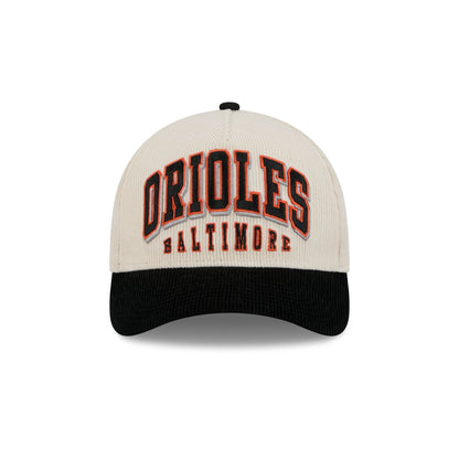 Baltimore Orioles Stacked Corduroy 9FORTY M-Crown A-Frame Snapback Hat