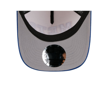 New York Mets Stacked Corduroy 9FORTY M-Crown A-Frame Snapback Hat