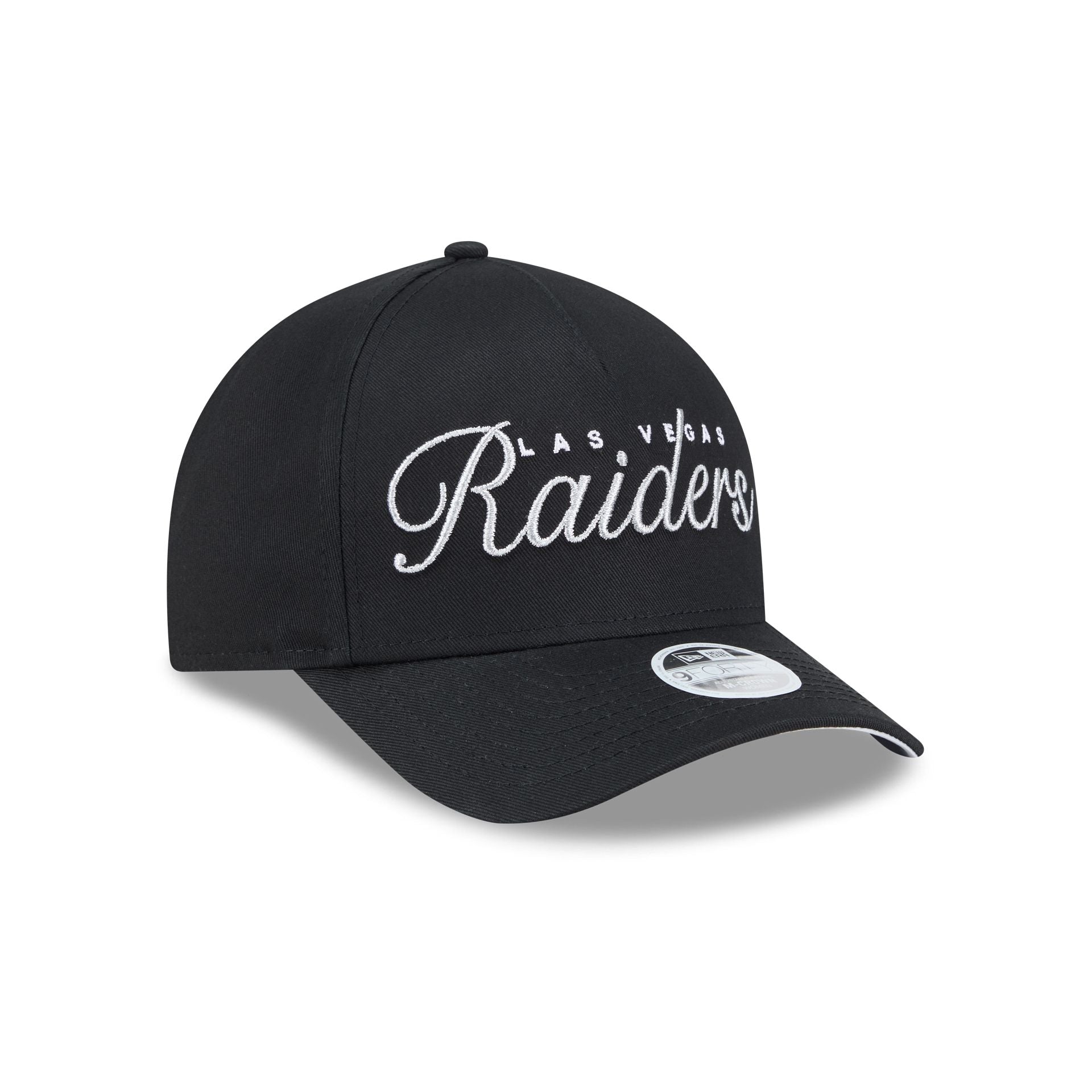 Las Vegas Raiders Metallic Women's 9FORTY M-Crown A-Frame Snapback Hat