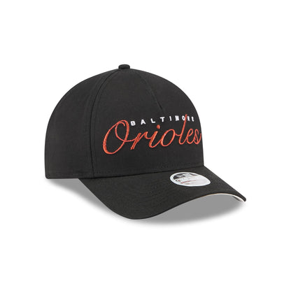 Baltimore Orioles Metallic Women's 9FORTY M-Crown A-Frame Snapback Hat