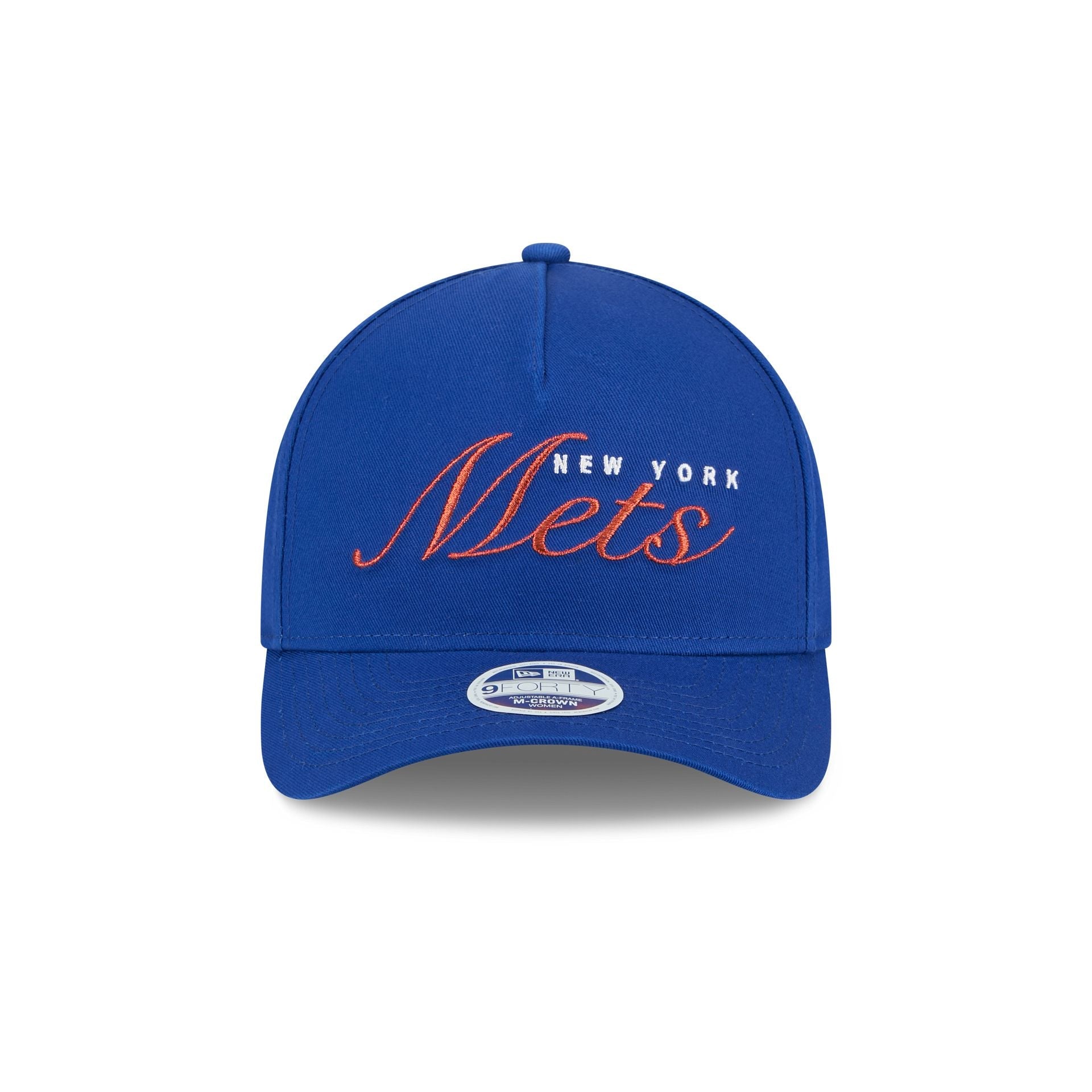 New York Mets Metallic Women's 9FORTY M-Crown A-Frame Snapback Hat