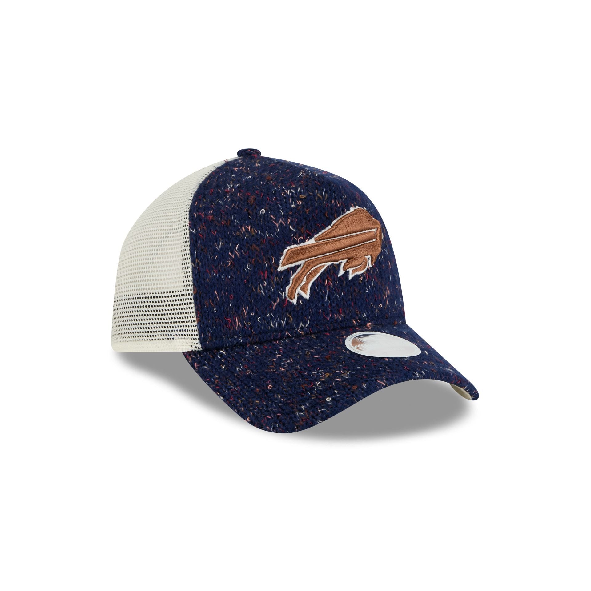 Buffalo Bills Knit Women's 9FORTY A-Frame Trucker Hat