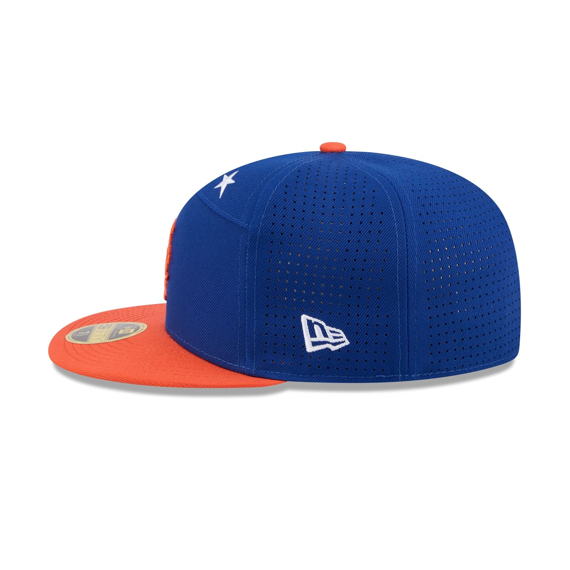 New York Mets 2025 All-Star Game Split Panel 59FIFTY Fitted Hat