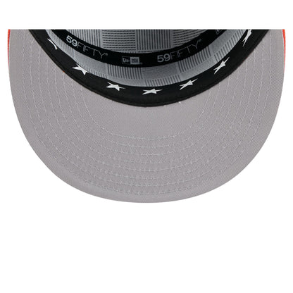 New York Mets 2025 All-Star Game Split Panel 59FIFTY Fitted Hat