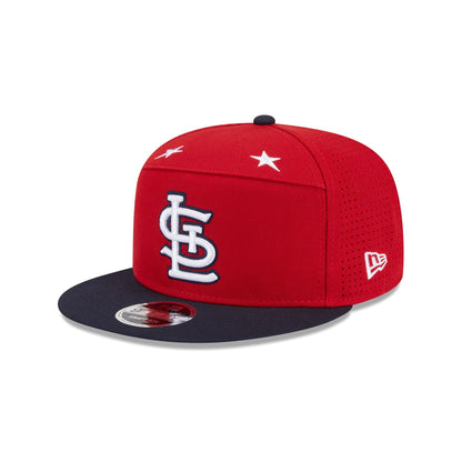 St. Louis Cardinals 2025 All-Star Game Split Panel 9FIFTY Snapback Hat
