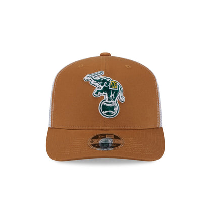Athletics Bronze 9SEVENTY Trucker Hat