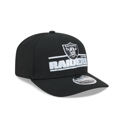 Las Vegas Raiders Stated 9SEVENTY Stretch-Snap Hat