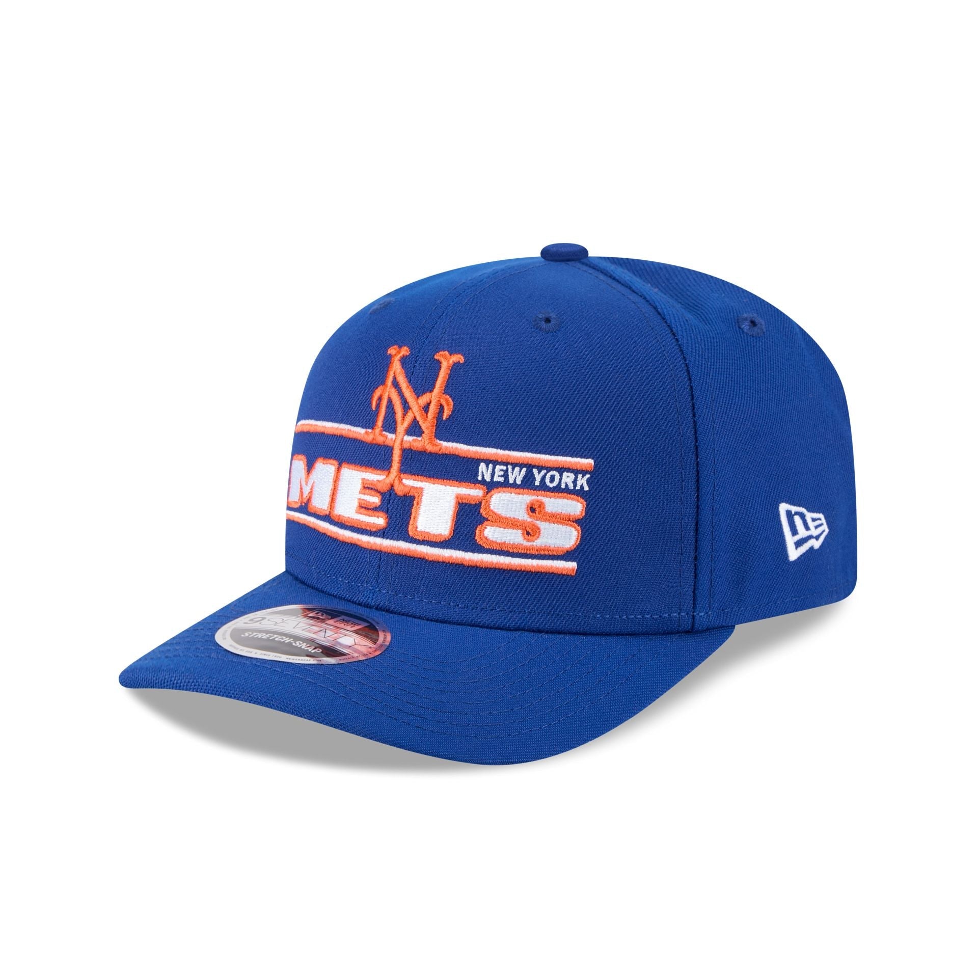 New York Mets Stated 9SEVENTY Stretch-Snap Hat