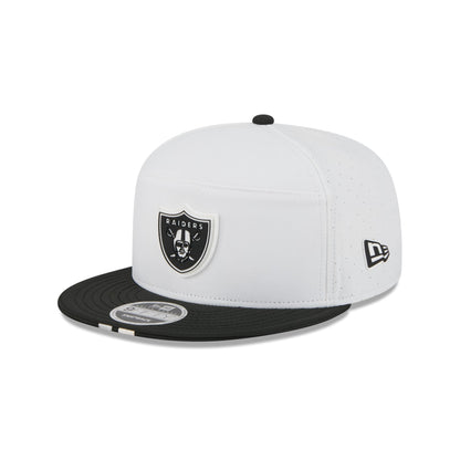 Las Vegas Raiders 2025 Training Split Panel 9FIFTY Snapback Hat