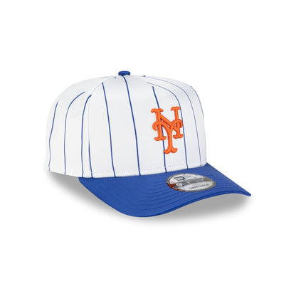 New York Mets Satin Pinstripe 9FIFTY A-Frame Snapback Hat