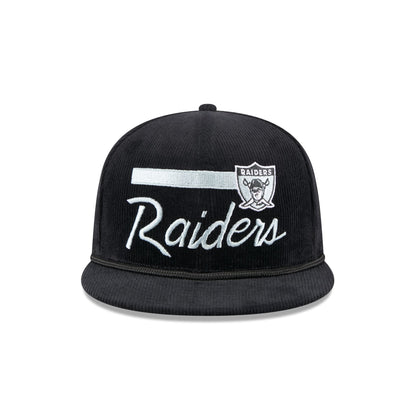 Las Vegas Raiders Corduroy Rope 9FIFTY Snapback Hat