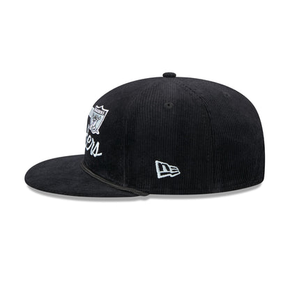 Las Vegas Raiders Corduroy Rope 9FIFTY Snapback Hat