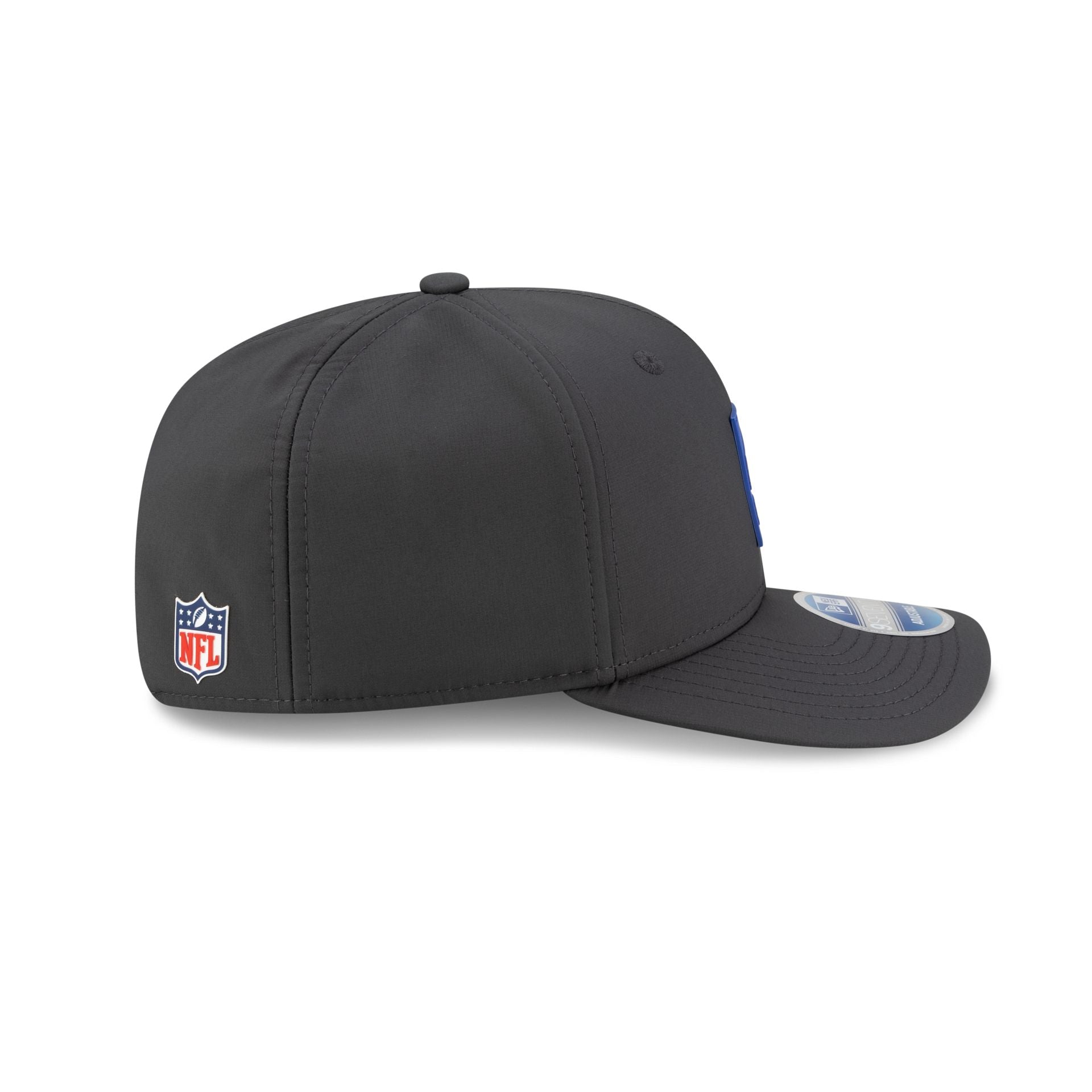 Buffalo Bills 2025 Sideline Cold Weather Steel Clouds 9SEVENTY Stretch-Snap Hat