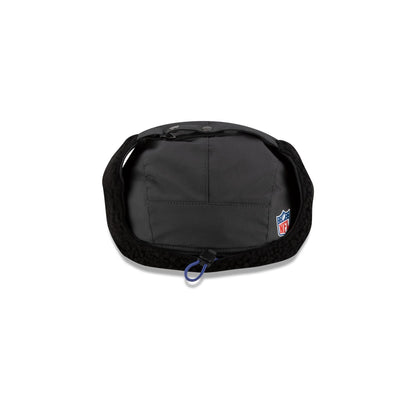 Buffalo Bills 2025 Sideline Cold Weather Steel Clouds Runner Dogear Adjustable Hat