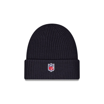 Buffalo Bills 2025 Sideline Cold Weather Steel Clouds Cuff Knit Beanie