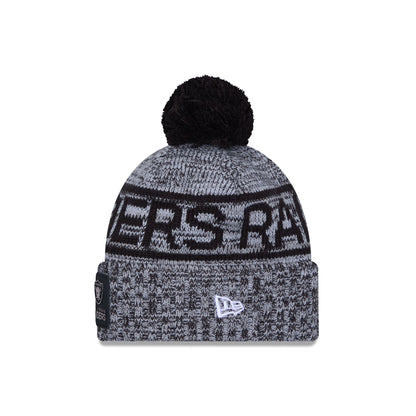 Las Vegas Raiders 2025 Sideline Cold Weather Pom Knit Hat