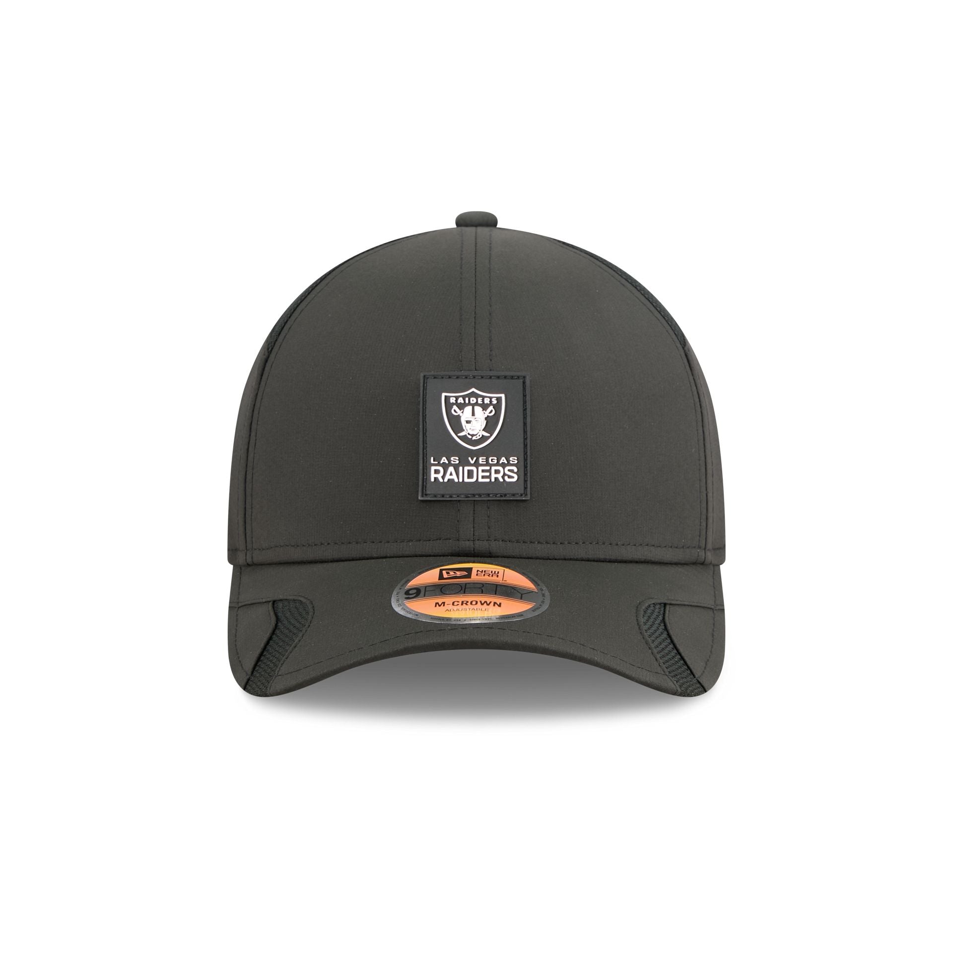 Las Vegas Raiders 2025 Sideline Hot Weather 9FORTY M-Crown Snapback Hat