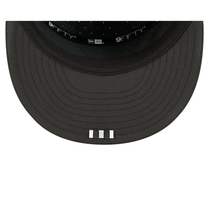 Las Vegas Raiders 2025 Sideline Hot Weather Split Panel 9FIFTY Snapback Hat