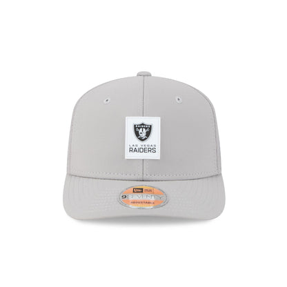 Las Vegas Raiders 2025 Sideline Hot Weather Gray 9SEVENTY Trucker Hat