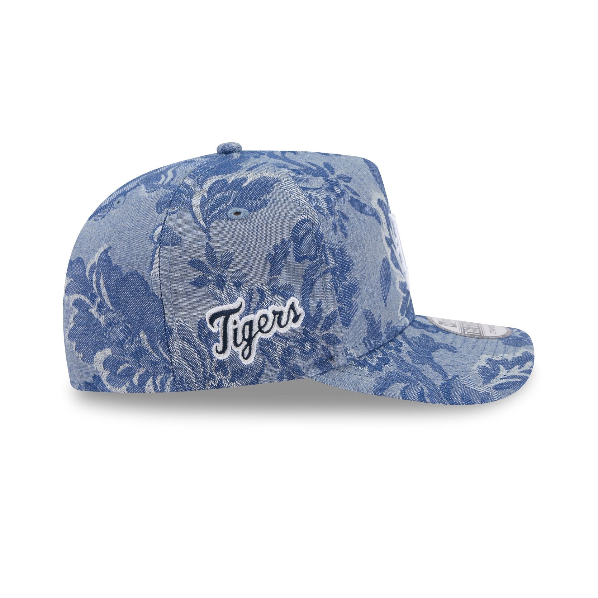 Detroit Tigers Denim Jacquard Golfer Hat