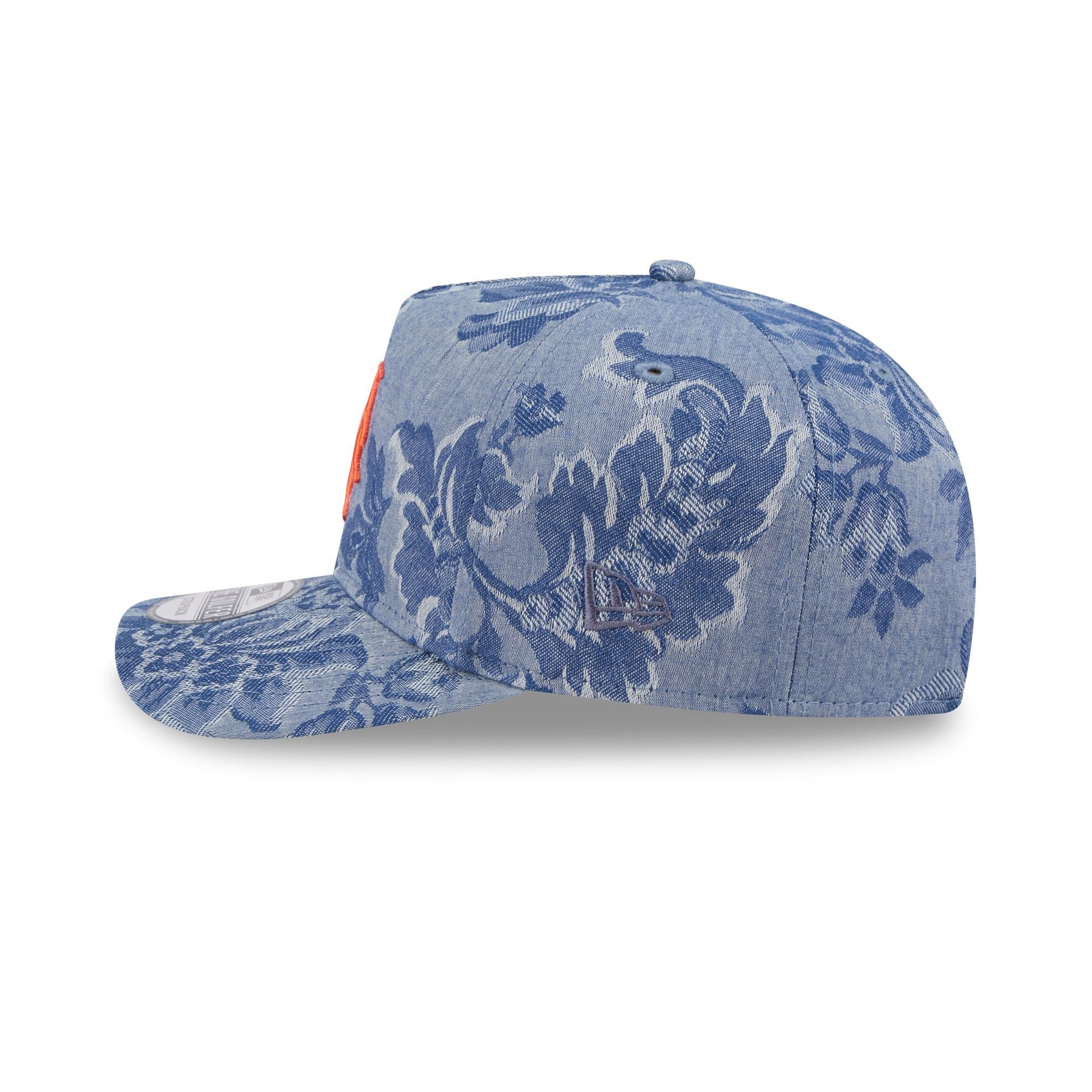 New York Mets Denim Jacquard Golfer Hat