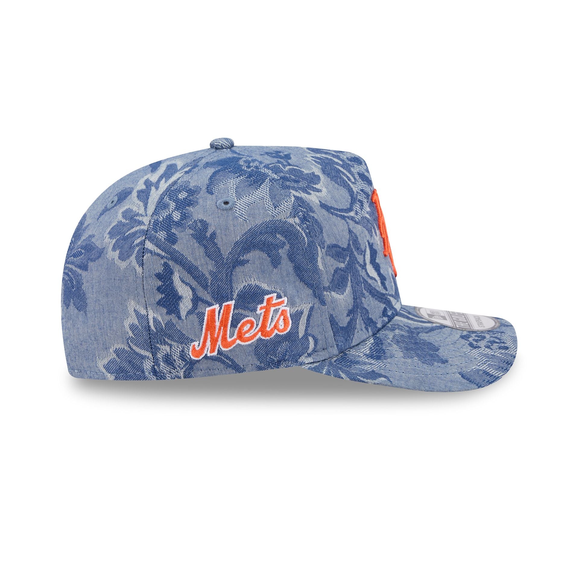 New York Mets Denim Jacquard Golfer Hat
