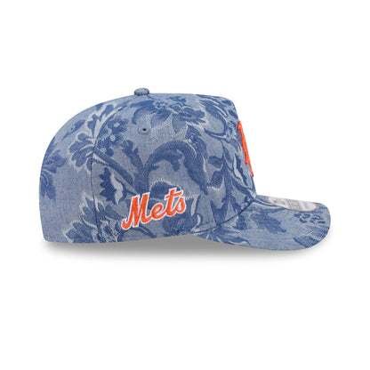 New York Mets Denim Jacquard Golfer Hat