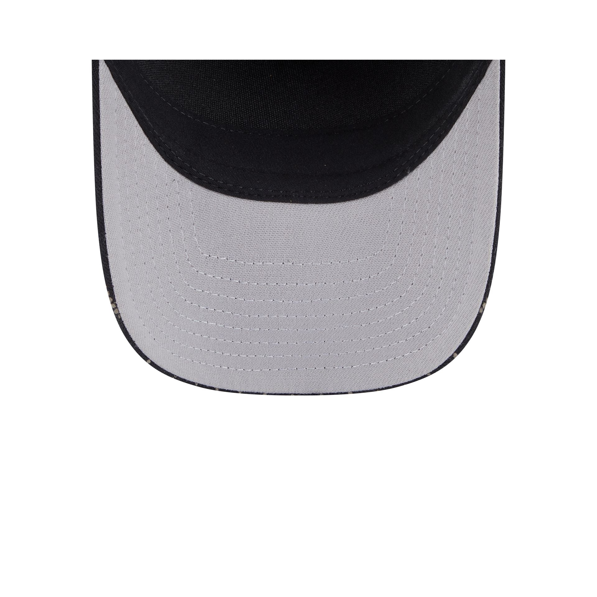 New York Mets Dotted Pinstripe 9FORTY M-Crown A-Frame Adjustable Hat