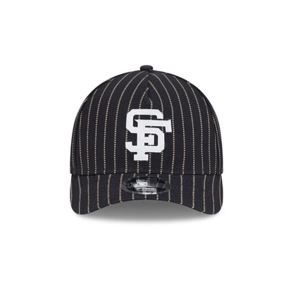 San Francisco Giants Dotted Pinstripe 9FORTY M-Crown A-Frame Adjustable Hat