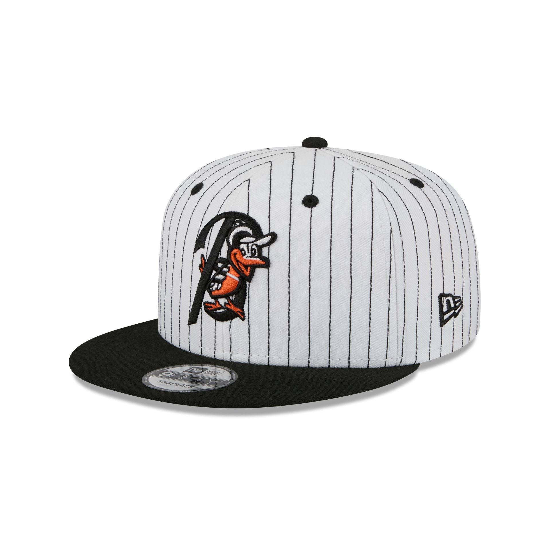 Baltimore Orioles Deceptor Pinstripe 9FIFTY Snapback Hat