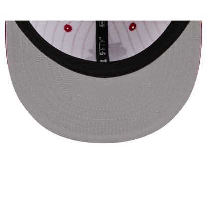 St. Louis Cardinals Deceptor Pinstripe 9FIFTY Snapback Hat