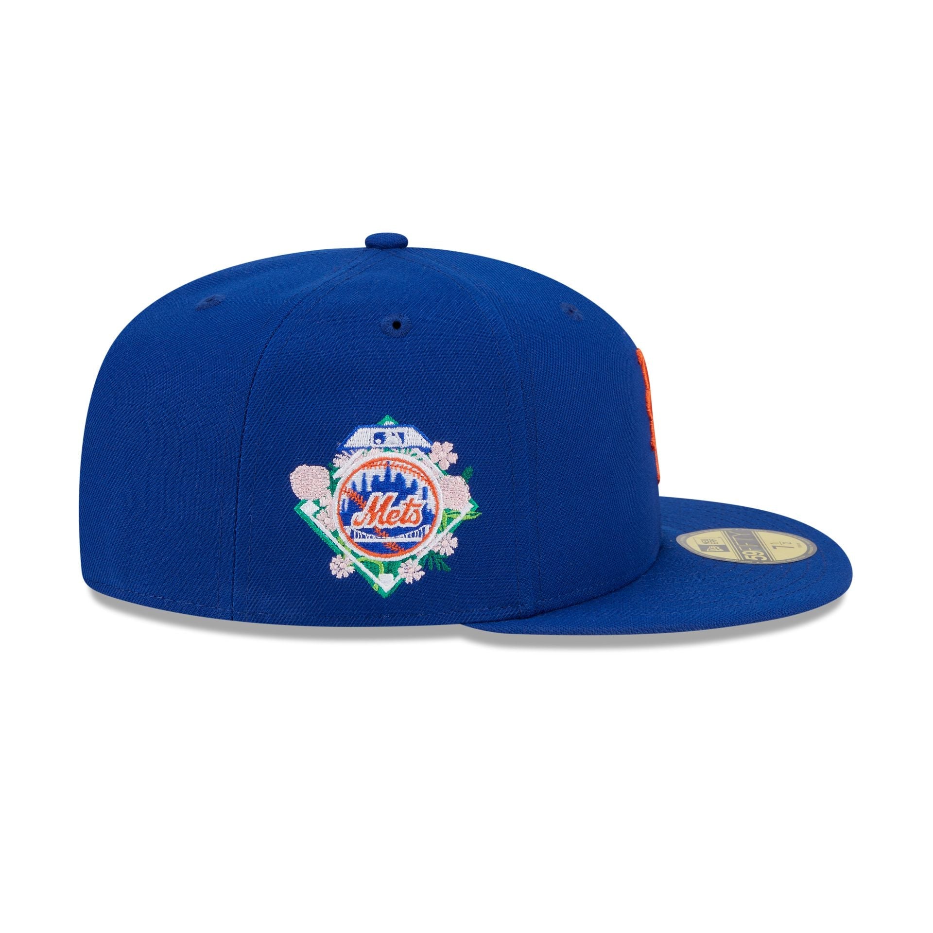 New York Mets Floral Undervisor 59FIFTY Fitted Hat