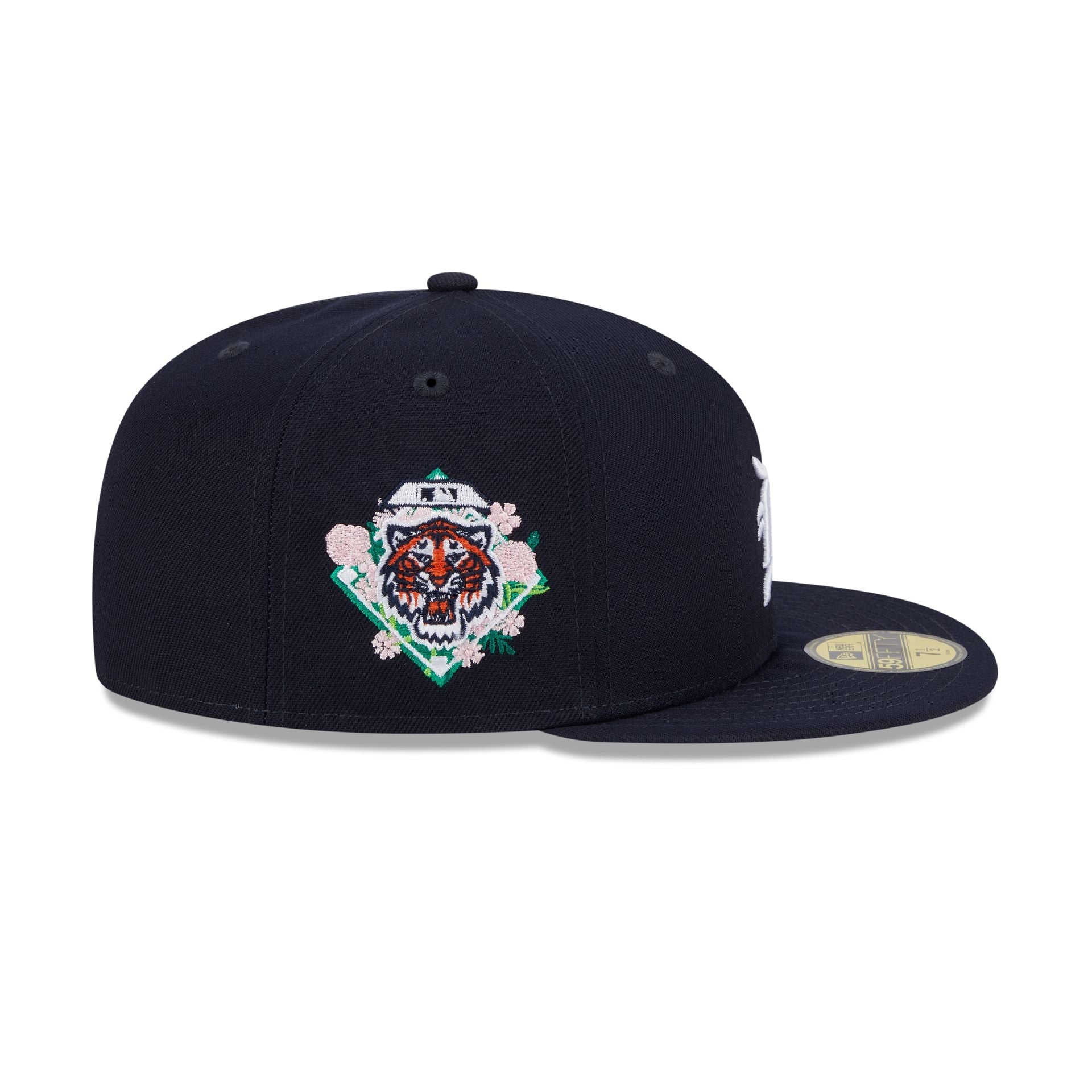 Detroit Tigers Floral Undervisor 59FIFTY Fitted Hat