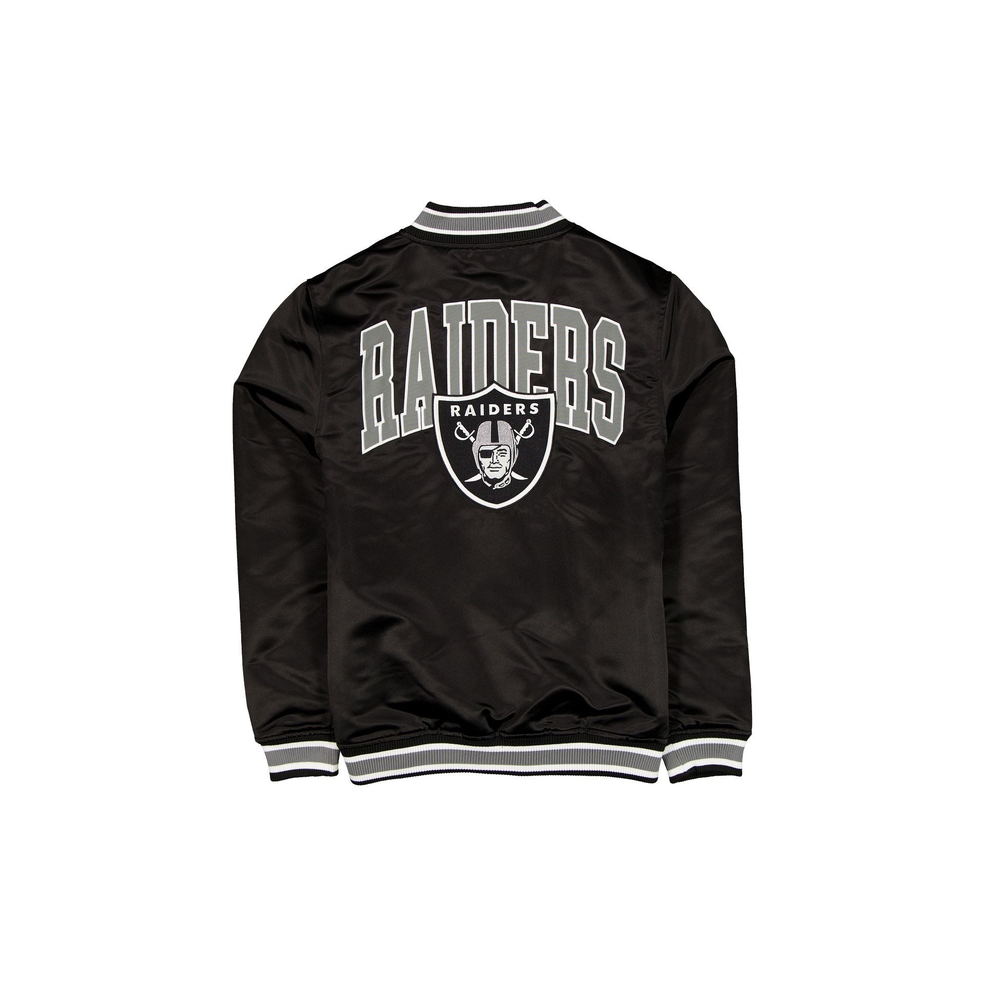 Las Vegas Raiders Sport Classics Black Satin Jacket
