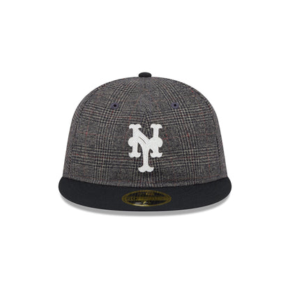 New York Mets Plaid Retro Crown 59FIFTY Fitted Hat