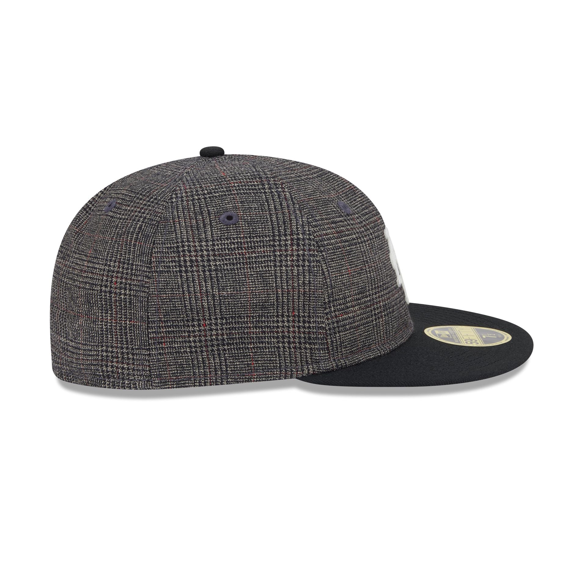 New York Mets Plaid Retro Crown 59FIFTY Fitted Hat