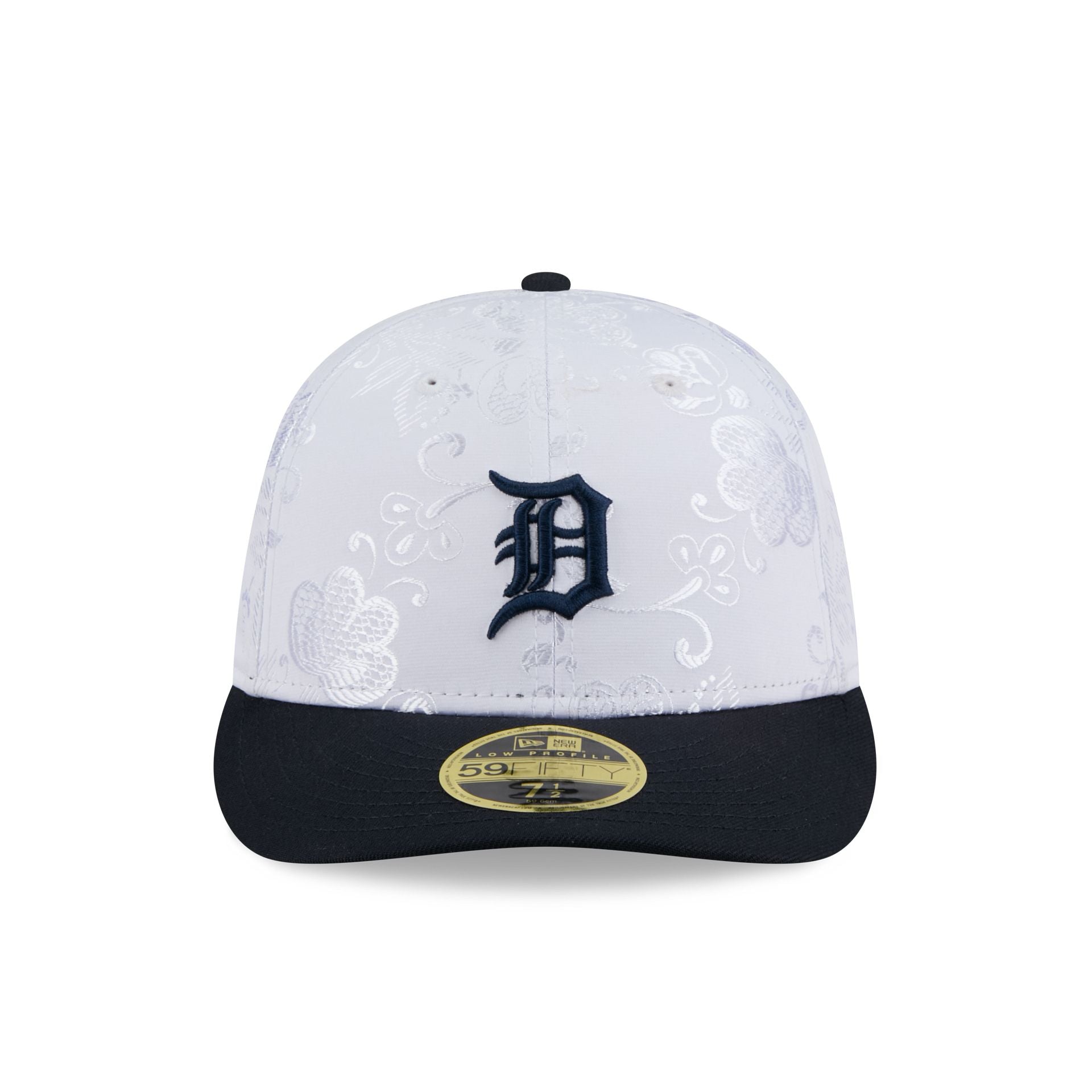 Detroit Tigers Floral Shine Low Profile 59FIFTY Fitted Hat