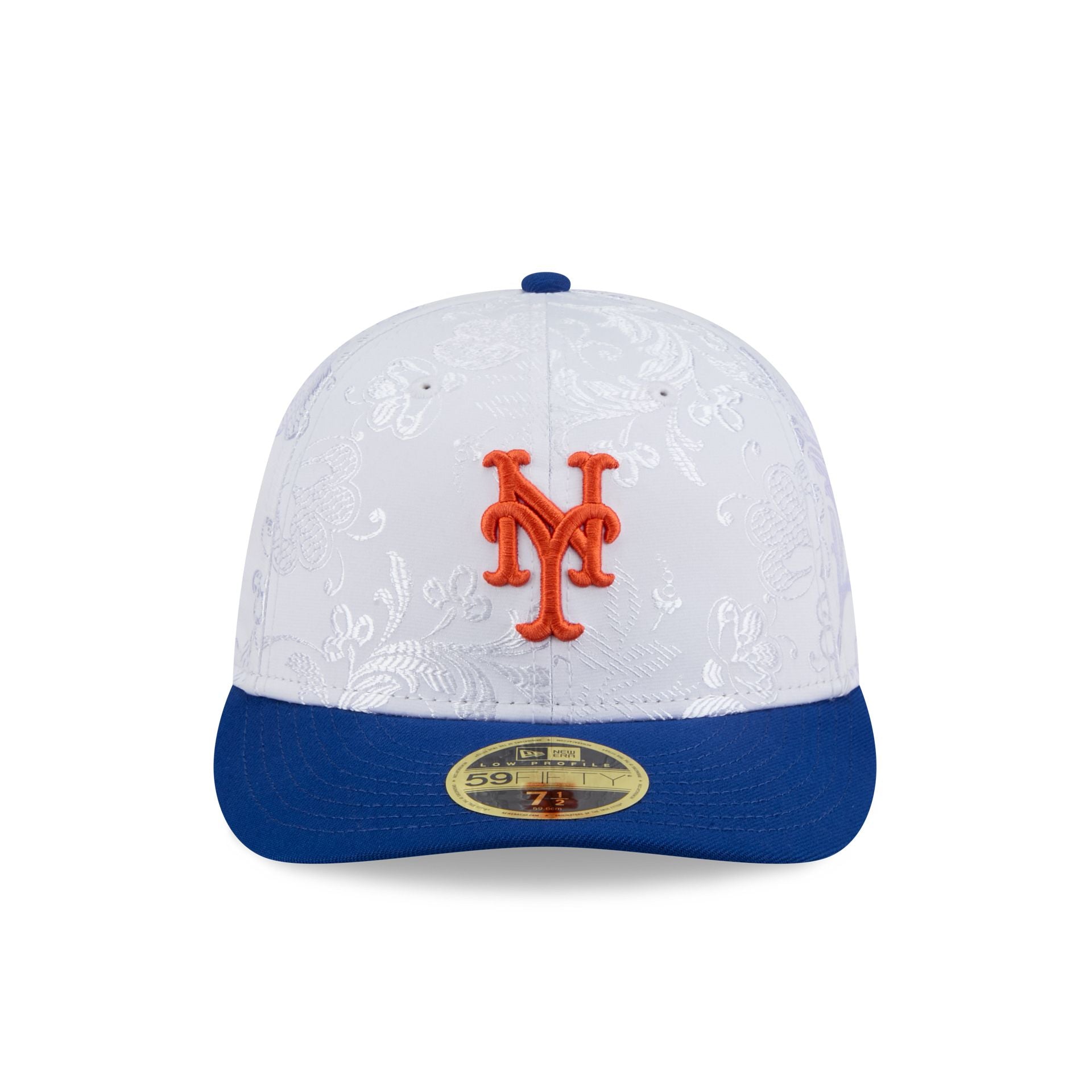 New York Mets Floral Shine Low Profile 59FIFTY Fitted Hat