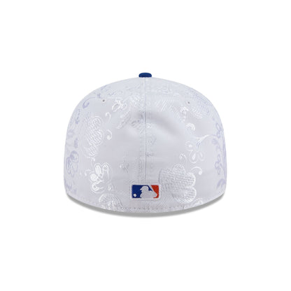 New York Mets Floral Shine Low Profile 59FIFTY Fitted Hat