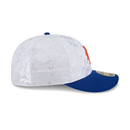 New York Mets Floral Shine Low Profile 59FIFTY Fitted Hat