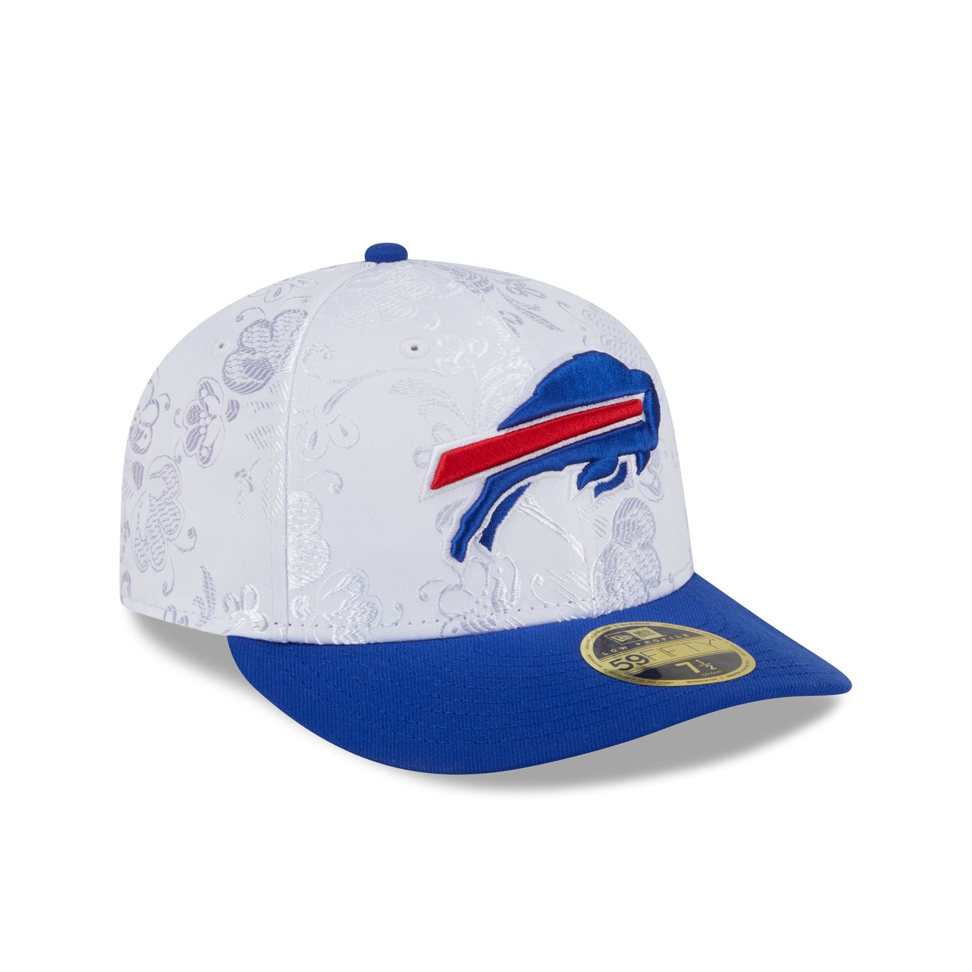 Buffalo Bills Floral Shine Low Profile 59FIFTY Fitted Hat